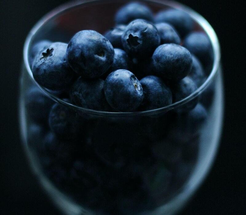 Health nut blueberry smoothie