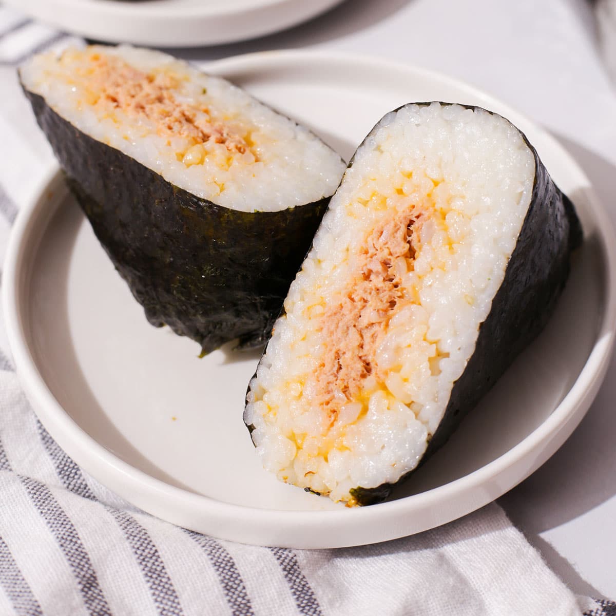 Canned tuna onigiri
