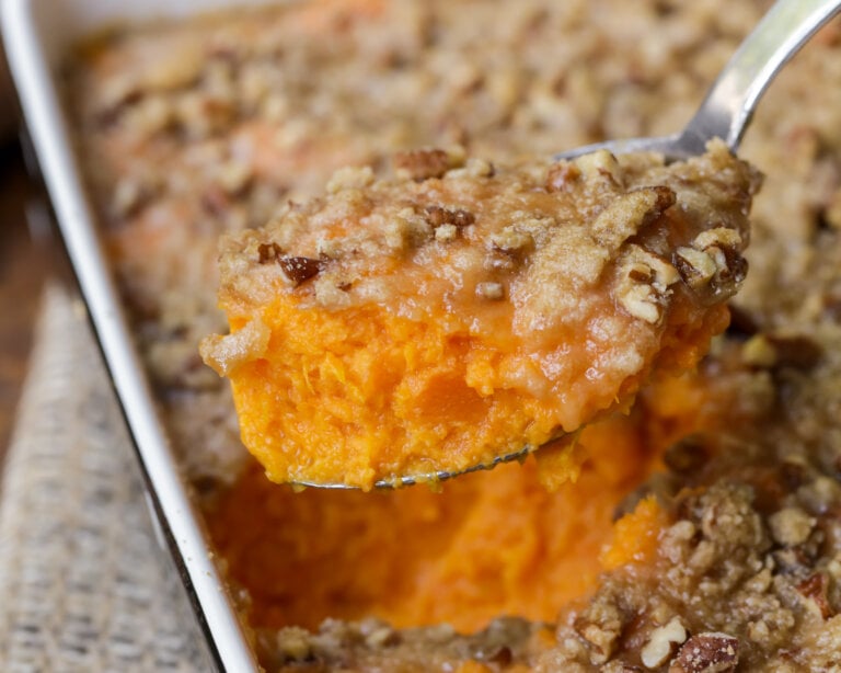 Simple sweet potato casserole