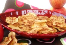 Pumpkin spiced apple chips