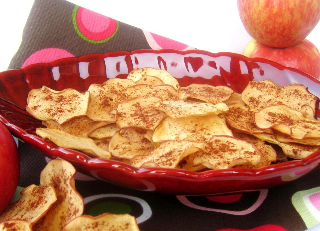 Pumpkin spiced apple chips