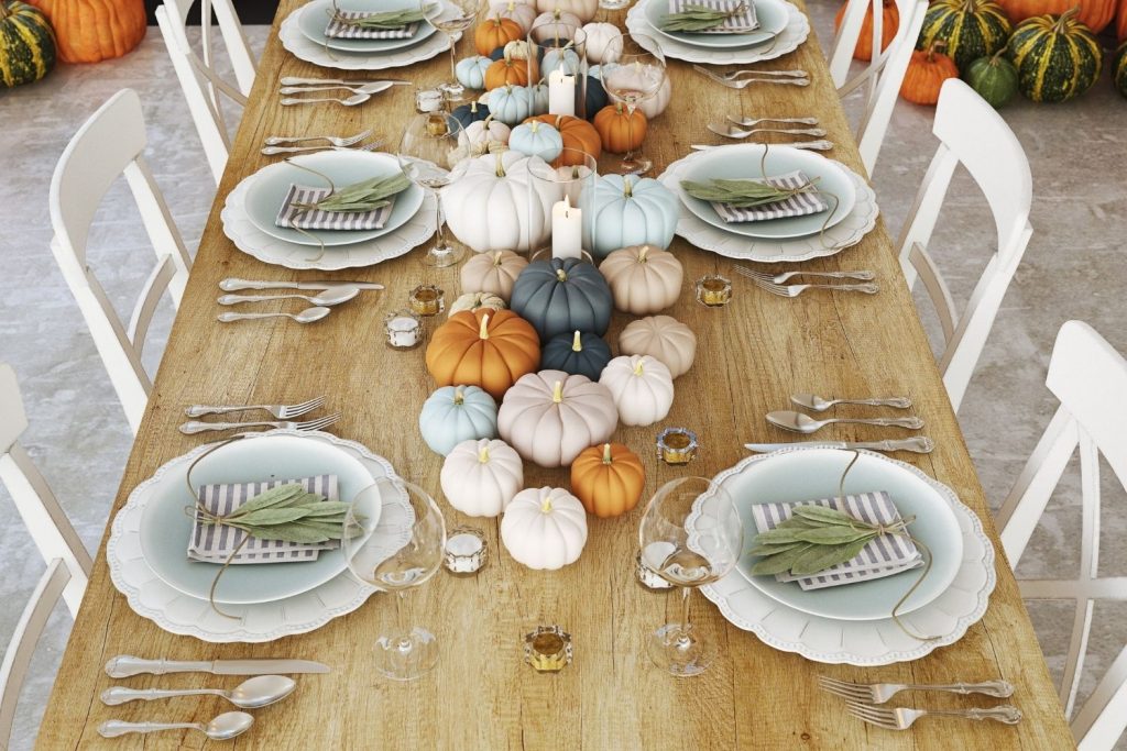 5 ways to fill your thanksgiving table with color