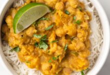 Vegan pumpkin curry recipe