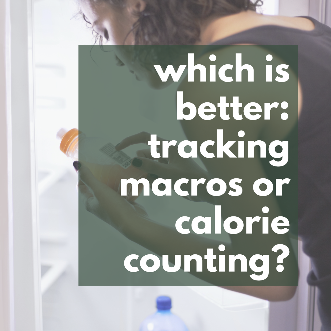 Experts debate are calories better to track than macros