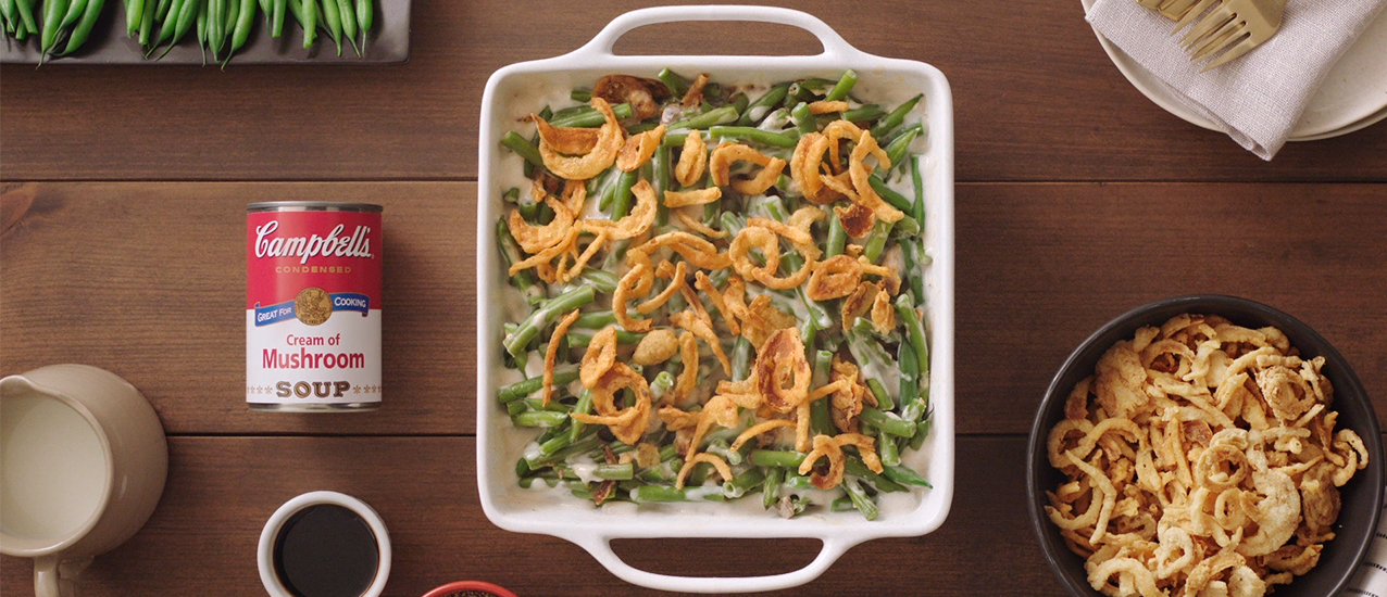 Holiday recipe remix fresh green bean casserole