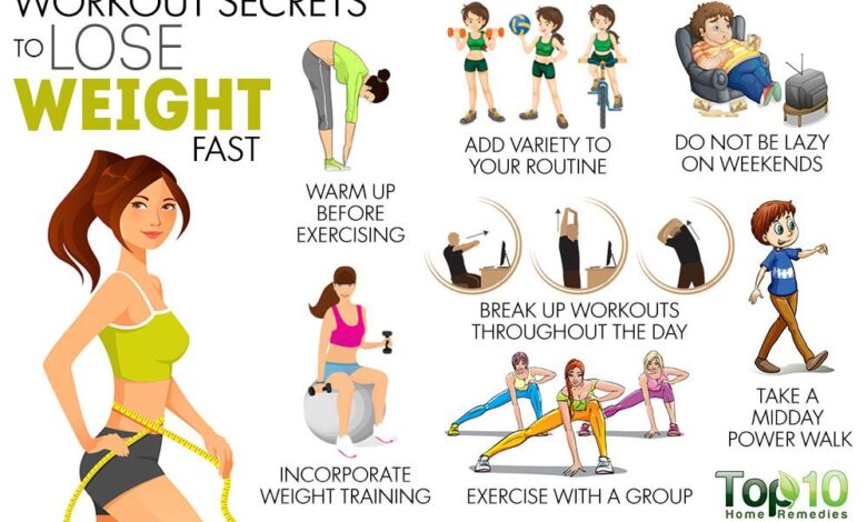 How to start working out to lose weight