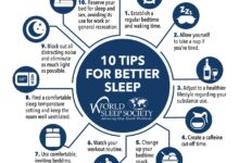 Bedtime tips to improve sleep