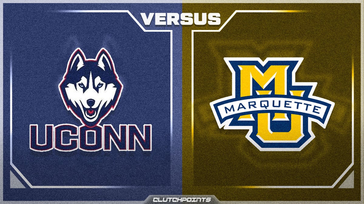 Ball Goes Off, #25 UConn Wins At #9 Marquette