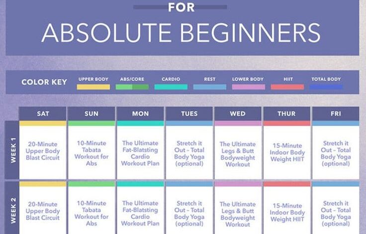 4 week fitness plan increase strength day 2