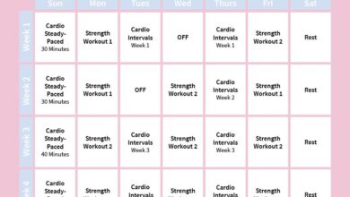 4 week fitness plan increase strength day 2