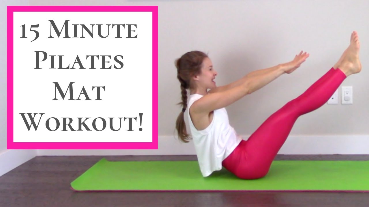 20 minute at home pilates workout for all levels