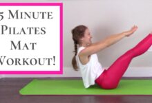 20 minute at home pilates workout for all levels