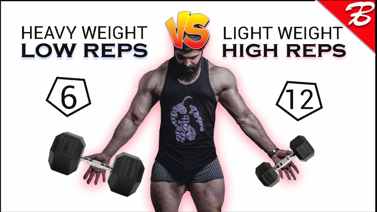 High reps low reps fat loss