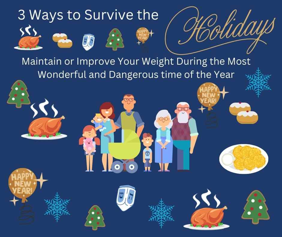 Your 9 step strategy to maintain your weight during the holidays