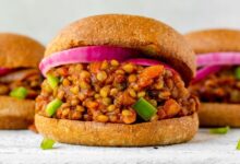 Slow cooker vegetarian sloppy joes