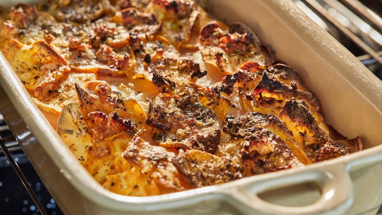 Lower sugar sweet potato casserole