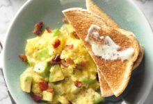 Breakfast beef avocado bowl eggs ground healthy choose board thehealthyfoodie