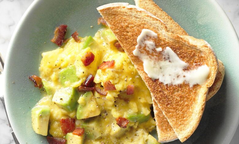 Breakfast beef avocado bowl eggs ground healthy choose board thehealthyfoodie