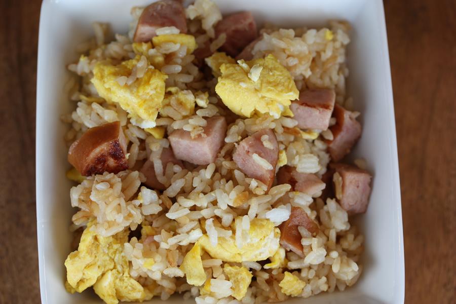 Breakfast fried rice