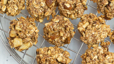 Apple cinnamon breakfast cookies