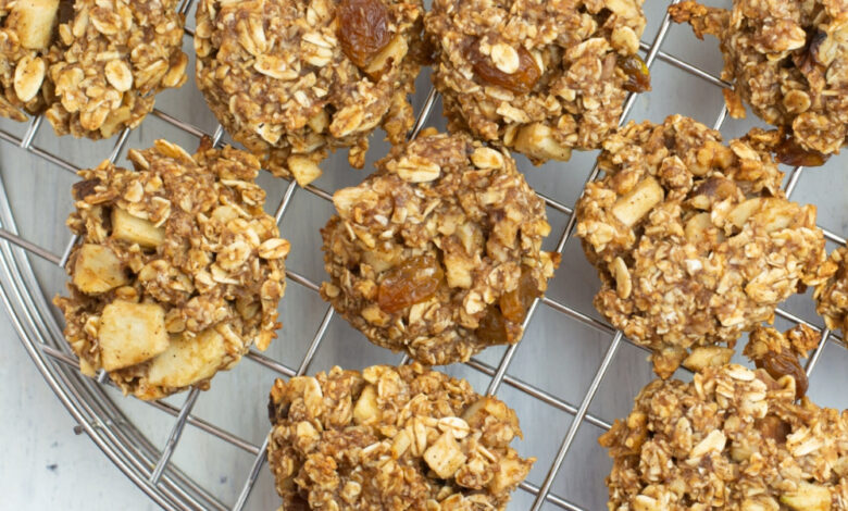Apple cinnamon breakfast cookies