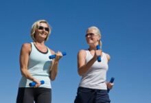Walking with weight tips