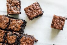 Fudgy black bean brownies