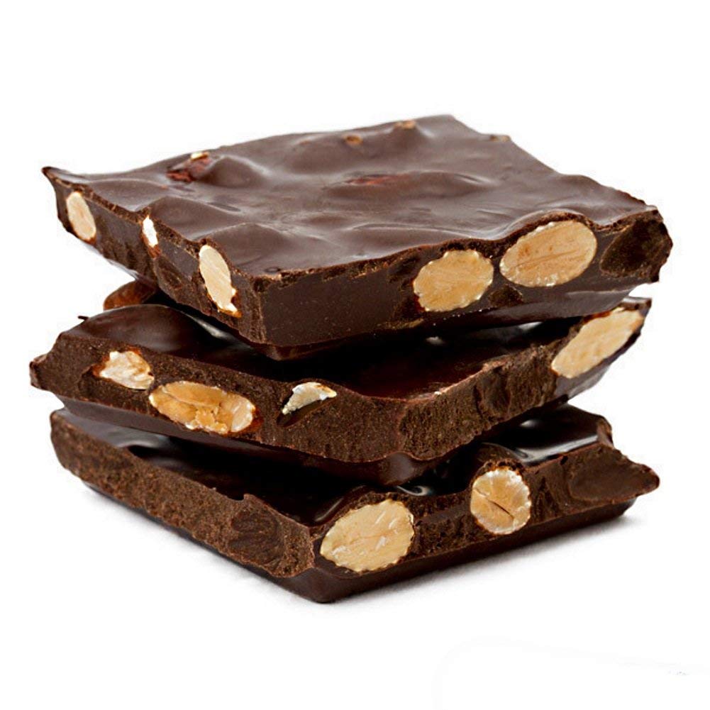 Bark almond holidays buildyourbite Dark chocolate almond bark