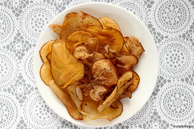 Chips pear baked honey oh snack say kidding gonna ever know am who ohbiteit