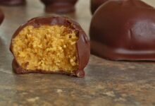 Chocolate peanut butter bites