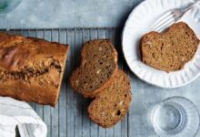 Whole wheat zucchini banana bread