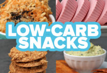 Low carb snacks with up to 15 grams of carbs