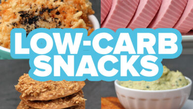 Low carb snacks with up to 15 grams of carbs