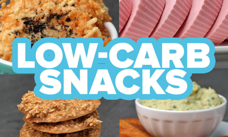 Low carb snacks with up to 15 grams of carbs