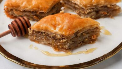 Honey sweetened baklava cookies