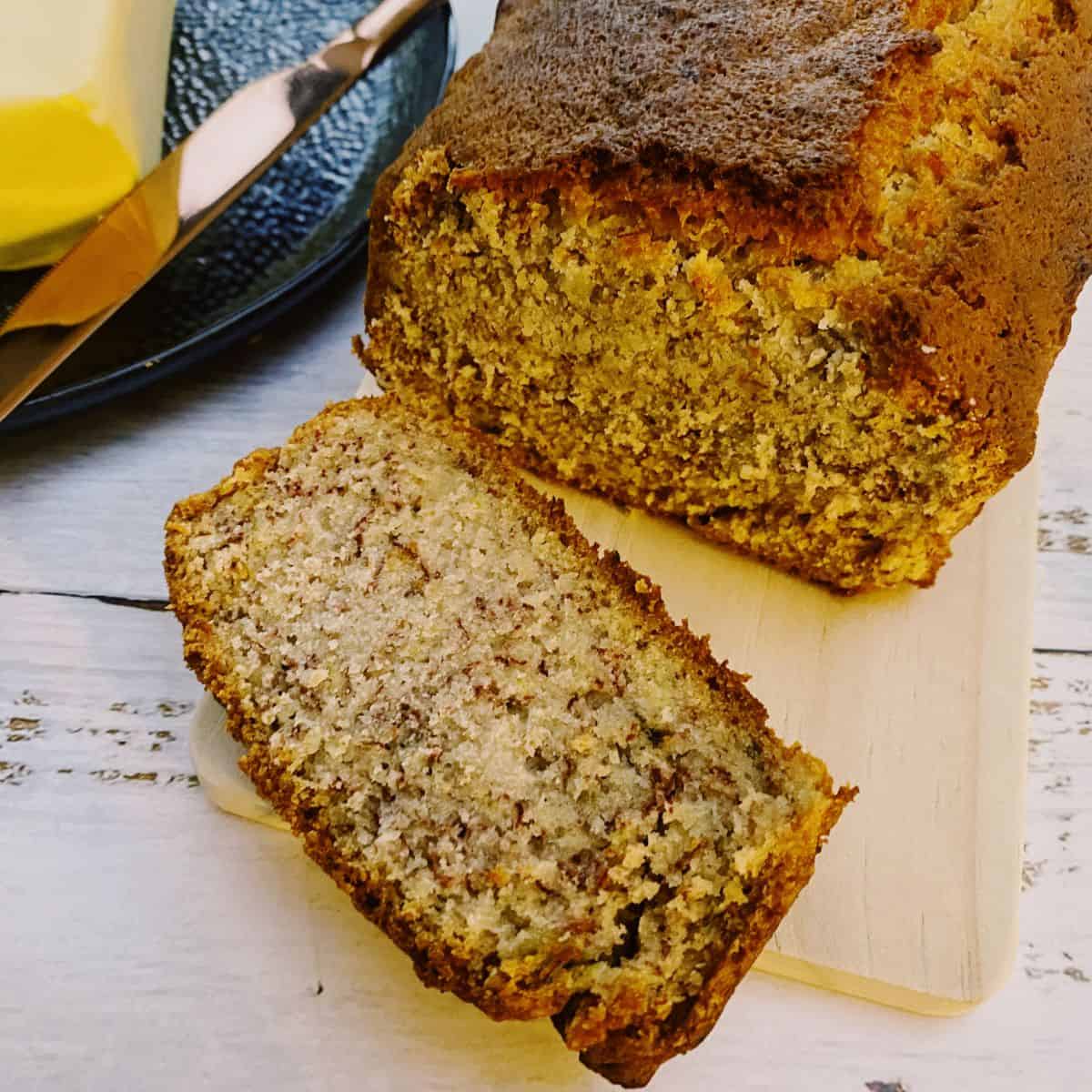 Gluten free one bowl banana bread