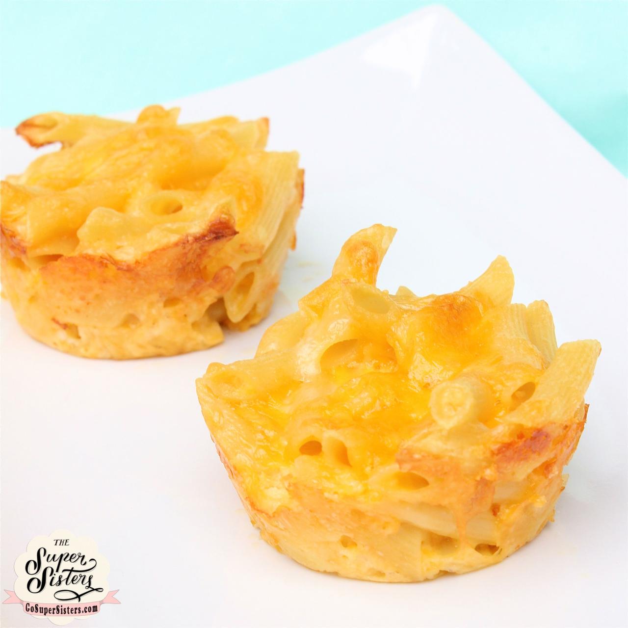 Mac cheese prosciutto bites