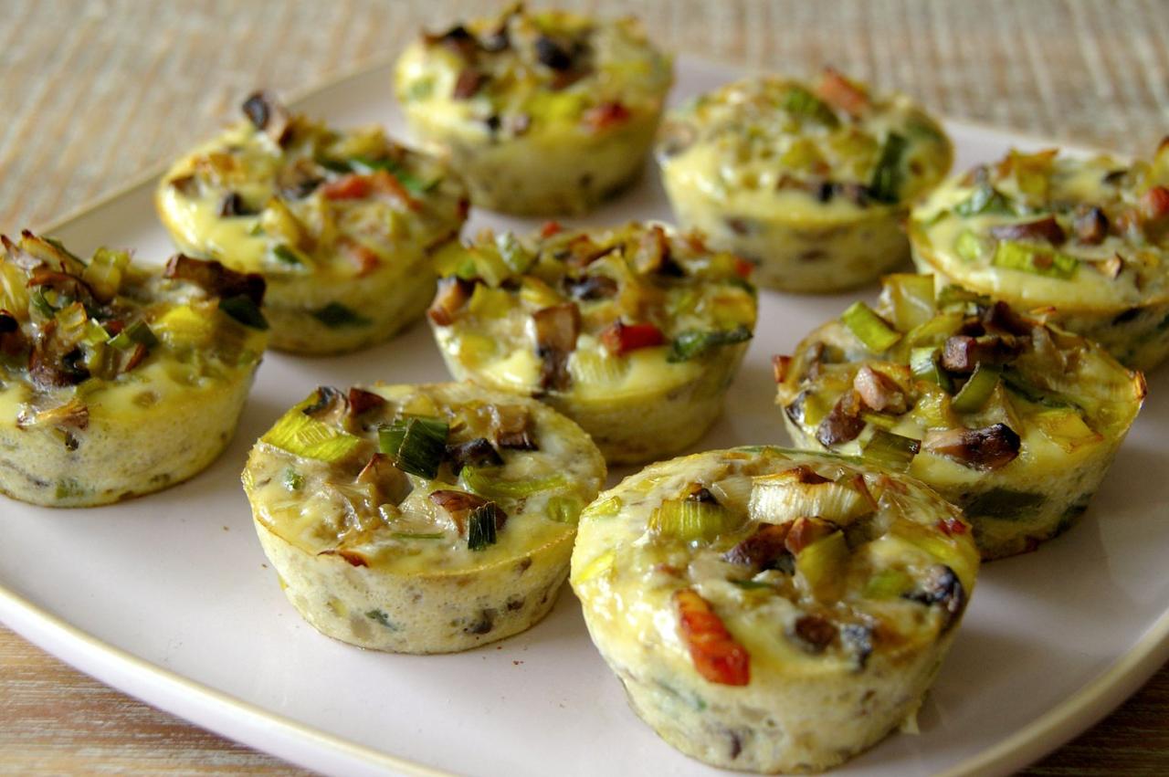 Mini frittatas recipe frittata