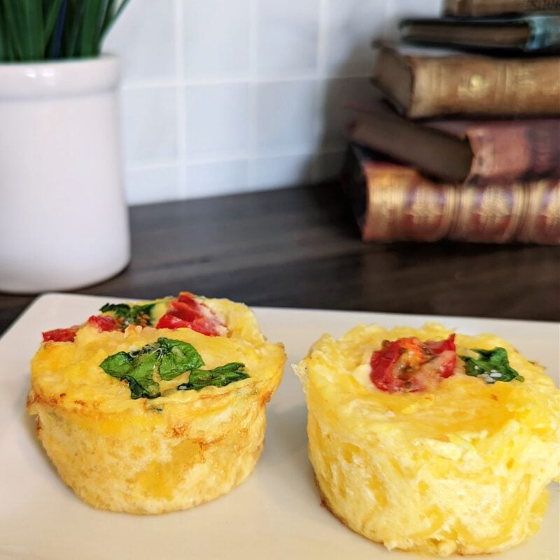 Spaghetti squash egg cups