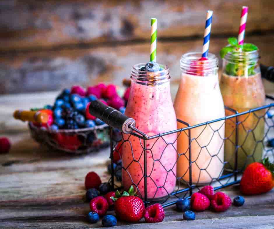 6 high fiber smoothies under 355 calories