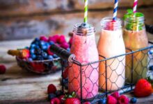 6 high fiber smoothies under 355 calories