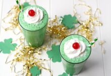 Recipe healthy shamrock shake