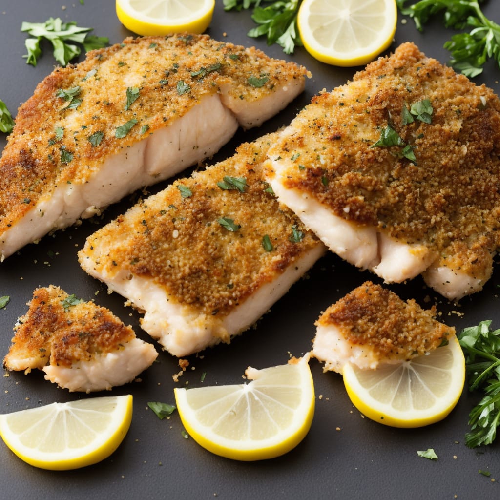Parmesan herb crusted fish