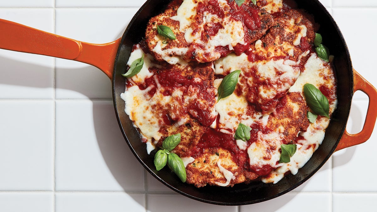Low carb chicken parmesan bowls